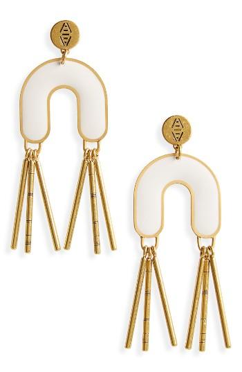 Women's Madewell Enamel Fringe Earrings
