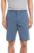 Men's French Connection Peach Pie Flat Front Shorts - Blue
