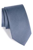 Men's Salvatore Ferragamo Gancini Silk Tie, Size - Blue