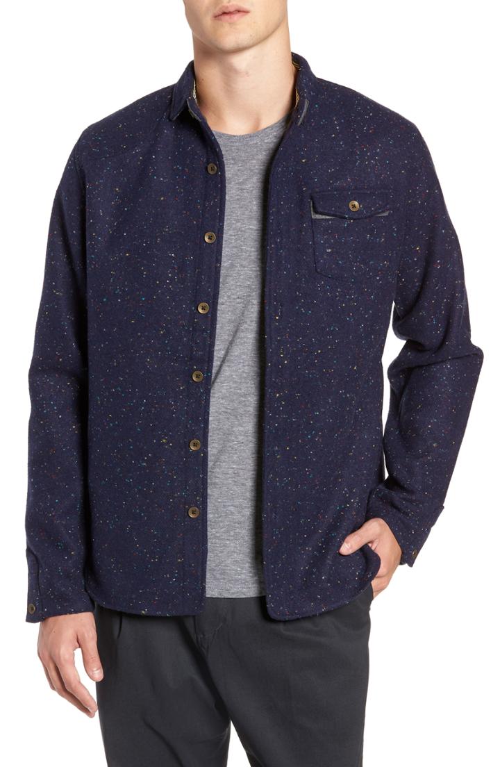 Men's Descendant Of Thieves Donegal Lined Workwear Jacket - Blue