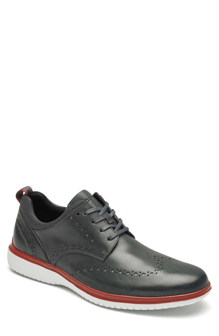 Men's Rockport Dressports 2 Fast Marathon Wingtip W - Grey