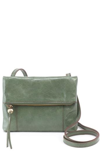 Hobo Sparrow Foldover Crossbody Bag - Green