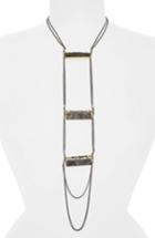 Women's Nakamol Design Labradorite Rectangle Necklace