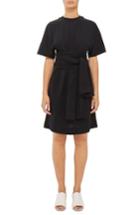 Women's Topshop Boutique Wrap Waist T-shirt Dress Us (fits Like 2-4) - Black