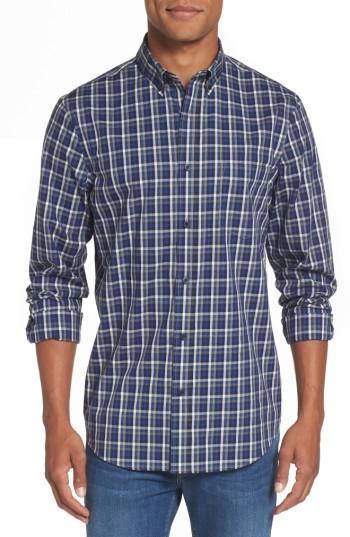 Men's Nordstrom Men's Shop Non-iron Check Sport Shirt