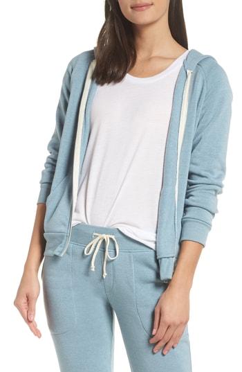Women's Alternative Adrian Zip Hoodie, Size - Blue