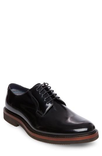 Men's Steve Madden Drama Plain Toe Derby .5 M - Black
