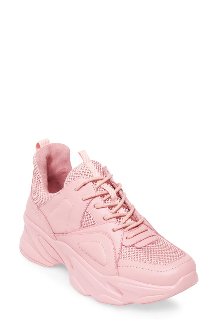 Women's Steve Madden Movement Sneaker M - Pink