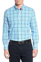 Men's Tailorbyrd Gretna Print Sport Shirt - Blue