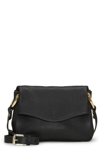 Vince Camuto Clem Leather Crossbody Bag - Black