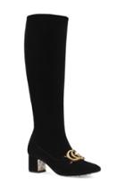 Women's Gucci Victoire Marmont Boot Us / 36eu - Black