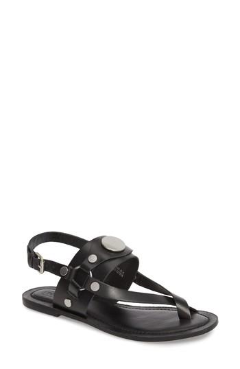 Women's Topshop Fate Sandal .5us / 36eu - Black