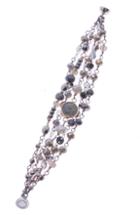 Women's Nakamol Design Crystal & Labradorite Beaded Magnetic Bracelet