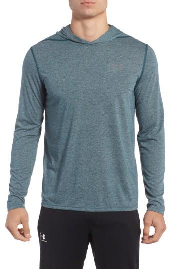 Men's Under Armour Regular Fit Threadborne Hoodie - Blue