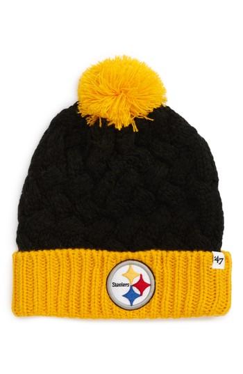 Women's '47 Matterhorn Pittsburgh Steelers Beanie -