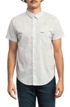 Men's Rvca Benji Short Sleeve Woven Shirt