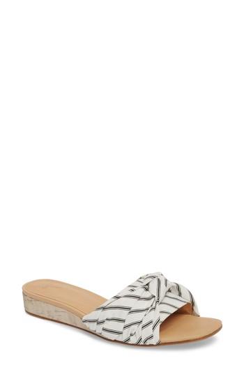 Women's Joie Fabrizia Slide Wedge Sandal Us / 35eu - Ivory