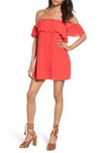 Women's Privacy Please Norval Off-the-shoulder Minidress - Red