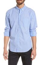 Men's Bonobos Summerweight Slim Fit Stripe Sport Shirt - White