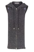 Women's Veronica Beard Otis Tweed Hoodie Dickey