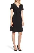 Women's Karl Lagerfeld Paris Lace Bib Sheath Dress - Black