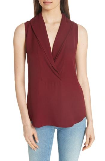 Women's Theory Silk Shell, Size - Grey