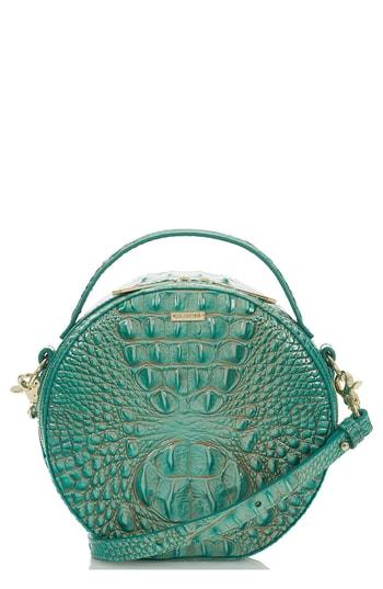 Brahmin Lane Circle Crossbody Bag - Blue/green
