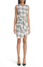 Women's Alexander Wang Tie Waist Tweed Dress - None