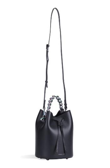 Kendall + Kylie Mini Ladie Bucket Bag - Black