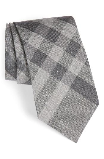 Men's Burberry Clinton Woven Silk & Wool Tie