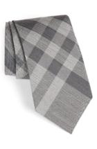 Men's Burberry Clinton Woven Silk & Wool Tie