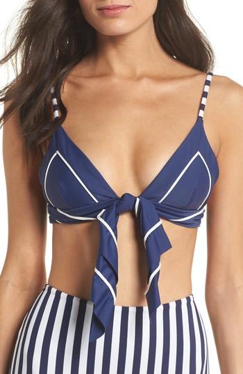 Women's Rye Momo Bikini Top - Blue