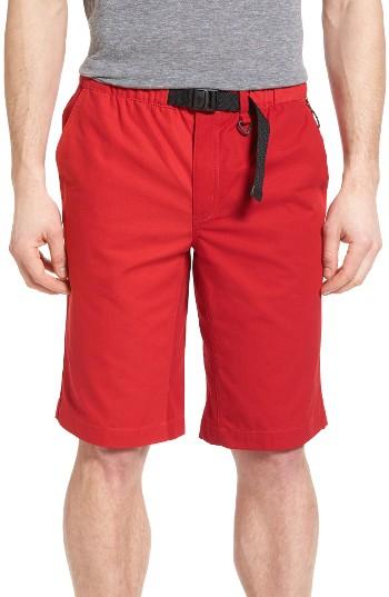 Men's Columbia Shellrock Springs Shorts - Red