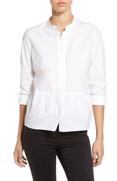 Women's Madewell Peplum Shirt
