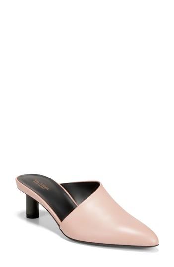 Women's Via Spiga Freya Asymmetric Mule .5 M - Beige