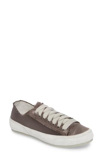 Women's Pedro Garcia 'parson' Satin Sneaker Us / 35eu - Grey