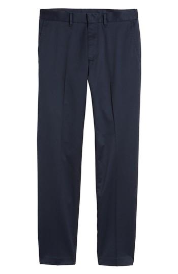 Men's Nordstrom Men's Shop Slim Fit Non-iron Chinos X 30 - Blue