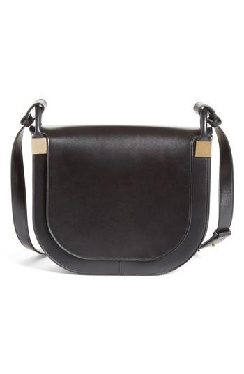 Victoria Beckham Half Moon Box Crossbody Bag - Black