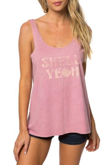Women's O'neill Shell Yeah Graphic Tank
