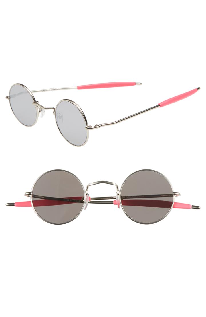 Women's Spitfire Chemistry 42mm Round Mirrored Sunglasses -