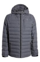 Men's Hurley Protect Quilted Down Jacket, Size - Grey