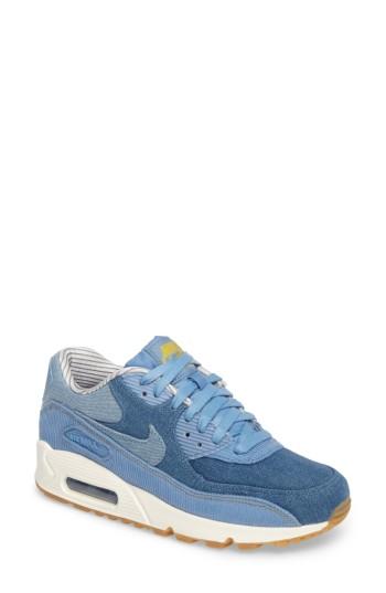 Women's Nike Air Max 90 Se Sneaker M - Blue