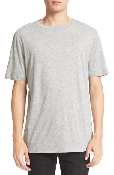 Men's Helmut Lang Brushed Jersey T-shirt - Grey