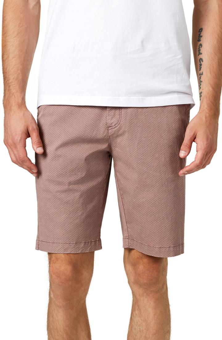 Men's 7 Diamonds Locomotion Chino Shorts - Pink