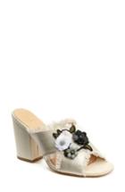 Women's Bill Blass Carol Sandal M - White