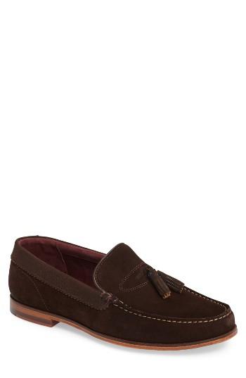 Men's Ted Baker London Dougge Tassel Loafer M - Brown