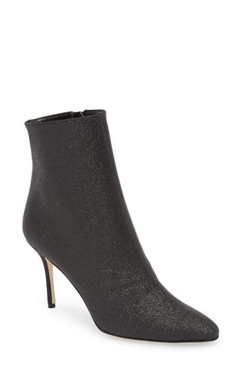 Women's Manolo Blahnik Insopo Glitter Bootie Us / 35eu - Black