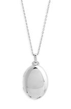 Women's Monica Rich Kosann Four Image Mini Sterling Silver Locket
