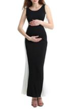 Women's Kimi And Kai Phoebe Colorblock Maternity Maxi Dress - Black