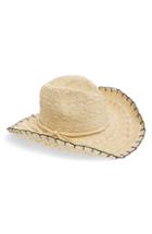 Women's Treasure & Bond Textured Weave Cowboy Hat - Brown